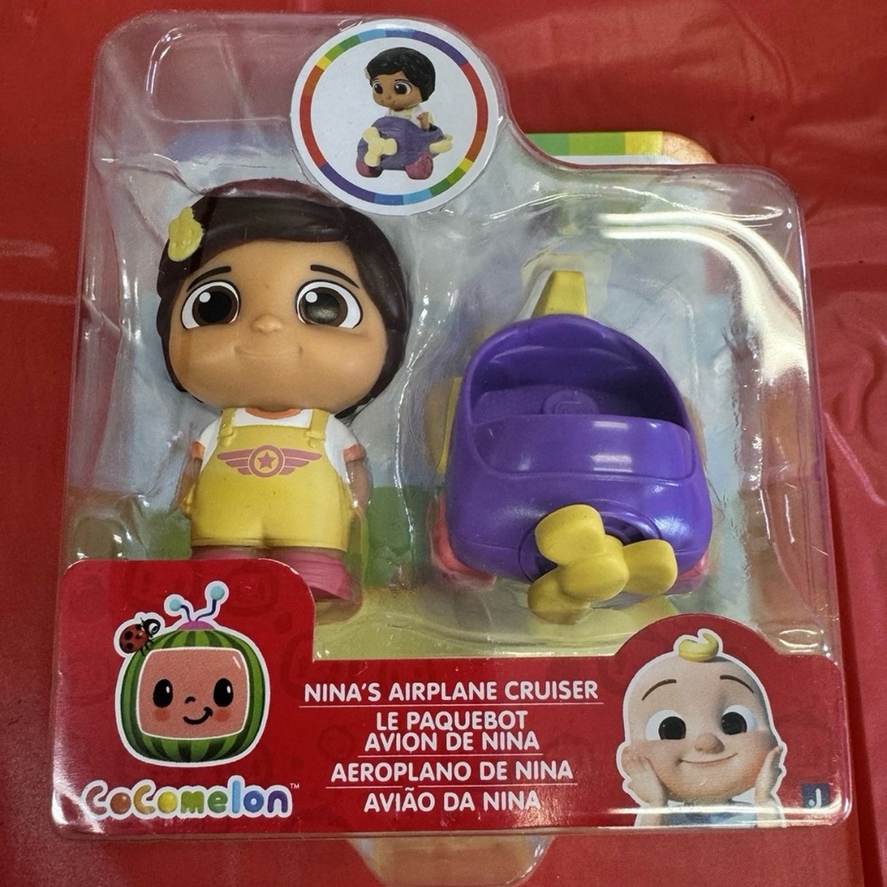 New CoComelon Nina’s Airplane‎ Cruiser - Features Nina and a Vehicle Accessory
